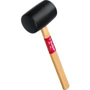 ЗУБР 900 г, чёрная, резиновая киянка (2050-90)