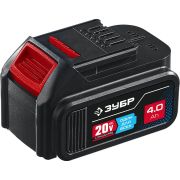 ЗУБР T7, 20 В, 4.0 А·ч, аккумуляторная батарея, Профессионал (ST7-20-4)