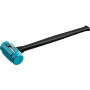 СИБИН 6 кг, 600 мм, цельностальная кувалда с удлинённой обрезиненной рукояткой (20132-6)