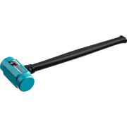 СИБИН 8 кг, 720 мм, цельностальная кувалда с удлинённой обрезиненной рукояткой (20132-8)