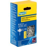 RAPID R:High-performance-rivet, 4.0 х 8 мм, 500 шт, алюминиевая высокопроизводительная заклепка (5001432)