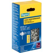 RAPID R:High-performance-rivet, 4.0 х 10 мм, 500 шт, алюминиевая высокопроизводительная заклепка (5001433)