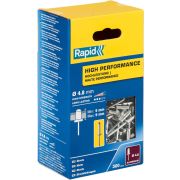 RAPID R:High-performance-rivet, 4.8 х 12 мм, 300 шт, алюминиевая высокопроизводительная заклепка (5001436)