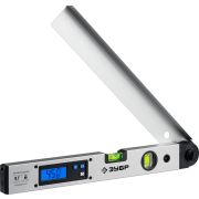 ЗУБР 400 мм, 0 - 230°, ±0,5°, угломер электронный, Профессионал (34288)