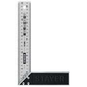 STAYER 250 мм, столярный угольник, Professional (3431-25)
