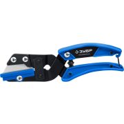 ЗУБР Универсал, для пластмассовых и резиновых профилей, угловые ножницы со сменным трапециевидным лезвием, Профессионал (23371)