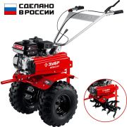 ЗУБР увеличенные колеса, 7 л.с., мотоблок с понижающей передачей (МТБ-400 У)