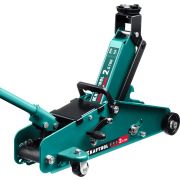 KRAFTOOL S-PIN, 2.5 т, 140 - 385 мм, подкатной домкрат с увеличенным подъемом и фиксатором (43457-2.5)