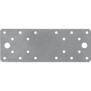 ЗУБР НКП-2.0, 180 x 65 x 2 мм, нержавеющая крепежная пластина, Профессионал (310636-180)