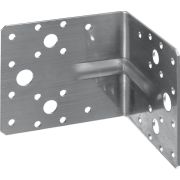 ЗУБР УНКУ-2.0, 90 x 100 x 100 x 2 мм, усиленный нержавеющий крепежный уголок, Профессионал (310516-90)