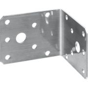 ЗУБР НКУ-2.0, 55 x 70 x 70 x 2 мм, нержавеющий крепежный уголок, Профессионал (310526-55)