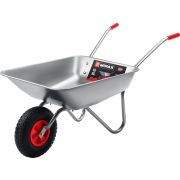 MIRAX MX-1, 65 л, 90 кг, одноколесная, оцинкованная сталь, садовая тачка (39900)