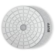 ЗУБР 100 мм, BUFF, мокрое шлифование, алмазный гибкий шлифовальный круг АГШК, Профессионал (29866-10000)
