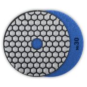 ЗУБР 100 мм, №30, сухое шлифование, алмазный гибкий шлифовальный круг АГШК, Профессионал (29868-030)