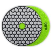 ЗУБР 100 мм, №50, сухое шлифование, алмазный гибкий шлифовальный круг АГШК, Профессионал (29868-050)
