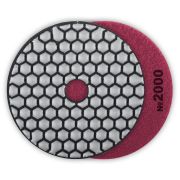 ЗУБР 100 мм, №2000, сухое шлифование, алмазный гибкий шлифовальный круг АГШК, Профессионал (29868-2000)