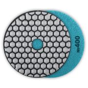 ЗУБР 100 мм, №400, сухое шлифование, алмазный гибкий шлифовальный круг АГШК, Профессионал (29868-400)