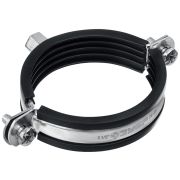 ЗУБР 2 1/2″, М8/М10, цинк, 10 шт, трубный хомут с гайкой (37880-75-80)