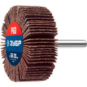 ЗУБР d 50 x 20 мм, P60, на шпильке d 6 мм, круг шлифовальный лепестковый, Профессионал (36601-060)