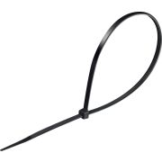 СИБИН ХС-Ч, 4.8 x 350 мм, нейлон РА66, 100 шт, черные, хомуты-стяжки (3788-48-350)