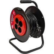 MIRAX ПВС, 2 х 0.75 мм2, 20 м, 1300 Вт, удлинитель на катушке (55052-20)