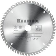 KRAFTOOL Precision, 260 х 30 мм, 60Т, пильный диск по дереву (36952-260-30)