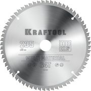 KRAFTOOL Multi Material, 235 х 30 мм, 64Т, пильный диск по алюминию (36953-235-30)