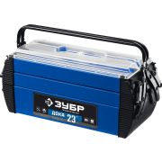 ЗУБР ДОКА-23, 594 х 210 х 230 мм, (23.5″), металлический ящик для инструментов, Профессионал (38163-23)