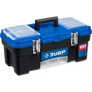 ЗУБР ДЕСНА-20, 508 x 256 x 225 мм, (20″), Пластиковый ящик для инструментов (38181-20)