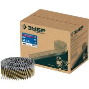 ЗУБР CNW 45 х 2.3 мм, барабанные гвозди рифленые оцинкованные, 10800 шт (305383-45)