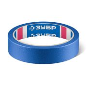 ЗУБР №100 24 мм х 25 м, для гладких и слегка шероховатых поверхностей, малярная лента, Профессионал (12141-24)
