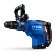 ЗУБР 48 мм, 1400 Вт, АВТ, бесщеточный перфоратор SDS-Max, Профессионал (ЗПМБ-48-1400 ЭВ)