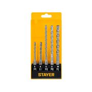 STAYER HERCULES-4Х 5шт набор буров SDS-plus (29290-H5)