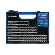 ЗУБР ПРОФИ-4Х 8шт набор №1, буры SDS-plus (29313-H8-1)