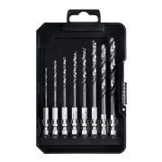 STAYER НЕХ-1/4″, 8 шт, набор сверл по металлу для винтовёртов и шуруповертов IMPACT READY (29603-H8)