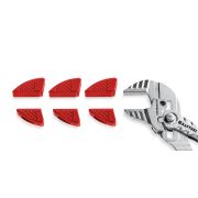 KRAFTOOL Vise-Wrench сменные защитные накладки на губки, для клещей 180 мм, набор из 3-х пар (22066-S3)