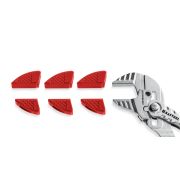KRAFTOOL Vise-Wrench сменные защитные накладки на губки, для клещей 300 мм, набор из 3-х пар (22069-S3)