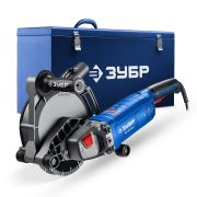 ЗУБР d 180 мм, 2200 Вт, 45 мм, штроборез (бороздодел), метал. ящик, Профессионал (ЗШ-П45-2200 ПТК)