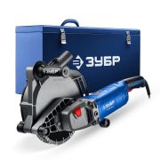 ЗУБР d 230 мм, 2700 Вт, 65 мм, штроборез (бороздодел), метал. ящик, Профессионал (ЗШ-П65-2700 ПСТК)