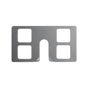 ЗУБР КРЕММЕР-50, 50 шт, крепление для установки маячковых профилей (30950-50)