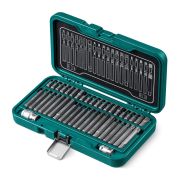 KRAFTOOL THS-42, 42 шт (HEX, TX, SPLINE) хвостовик 10 мм под квадрат 1/2″ набор специальных бит (26554)