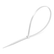 ЗУБР КС-Б1, 1.9 x 150 мм, нейлон РА66, 100 шт, белые, кабельные стяжки, Профессионал (309010-19-150)