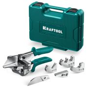 KRAFTOOL MC-12, для различных профилей из пластика и резины, с набором сменных губок, угловые ножницы (23372-12)