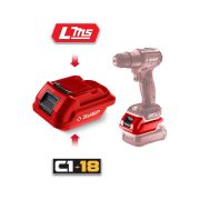 ЗУБР 18 В, адаптер для АКБ С1-18 под инструмент LMS, (С18-LMS)