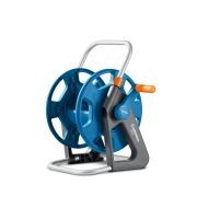 GRINDA HR-45, для шлангов 45м x 1/2″ и 20м х 3/4″, стальные опоры, пластиковый барабан, катушка для шлангов, ProLine (428450)