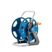 GRINDA HR-60, для шлангов 60м x 1/2″ и 30м х 3/4″, стальные опоры, пластиковый барабан, катушка для шлангов ProLine (428451)