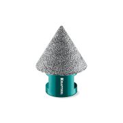 KRAFTOOL VS DIAMOND d 2-38 мм, М14, Вакуумная алмазная фреза конусная (29812-02-38)