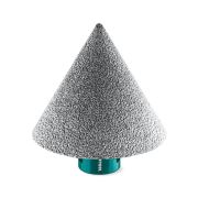 KRAFTOOL VS DIAMOND d 3-75 мм, М14, Вакуумная алмазная фреза конусная (29812-03-75)