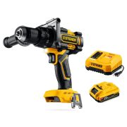 STEHER 20 В, 165 Н·м, 1 АКБ LMS (2 А·ч), бесщеточная ударная дрель-шуруповерт (CBS-165-21)