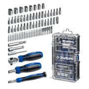 ЗУБР Компакт 74 предм., система стыковки Z-БОКС, универсальный набор инструмента, Профессионал (25283)